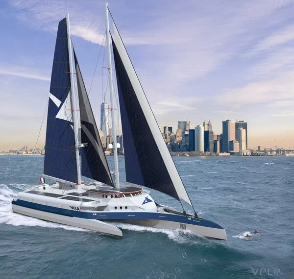 trimaran a vela